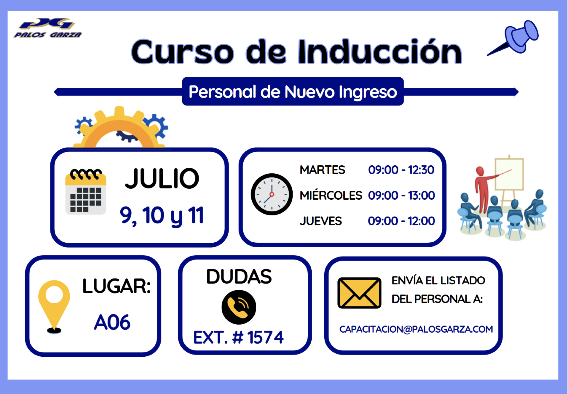 Cursos de inducción Julio 2024.